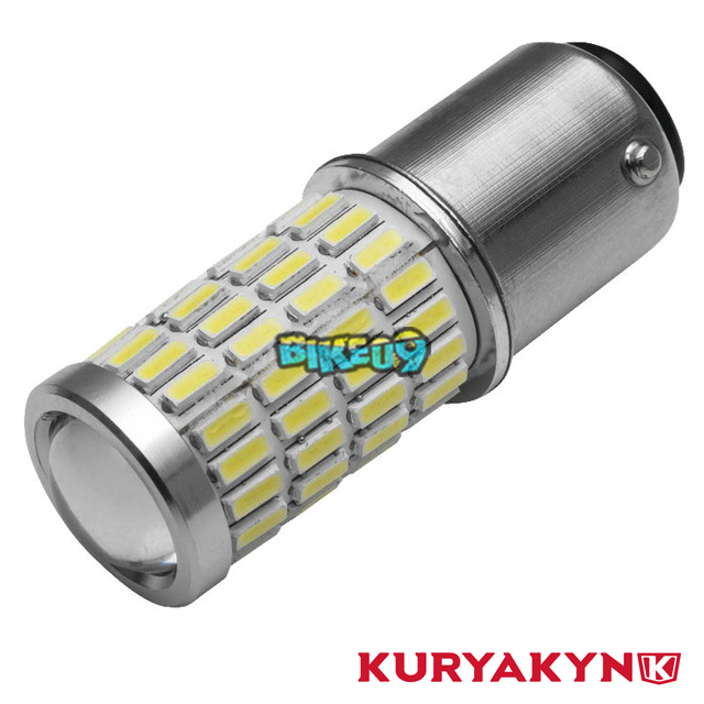 쿠리야킨 하이-인텐시티 LED 벌브 (1157, 화이트/화이트) - 할리 오토바이 튜닝 부품 485220