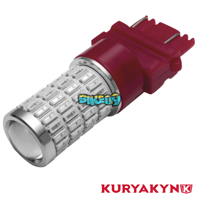 쿠리야킨 하이-인텐시티 LED 벌브 (3157, 레드/레드) - 할리 오토바이 튜닝 부품 485221