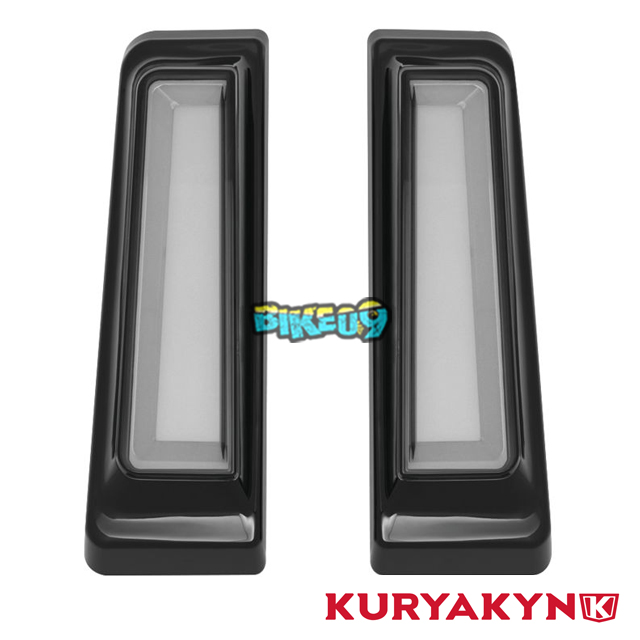 쿠리야킨 트레이서 LED 인서트 for 새들백 서포트 - 블랙 (할리 데이비슨) - 할리 오토바이 튜닝 부품 420486