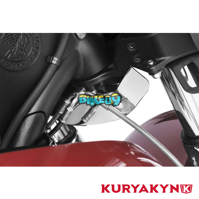쿠리야킨 로워 트리플 트리 윈드 디플렉터 크롬 (인디언) - 할리 오토바이 튜닝 부품 418496