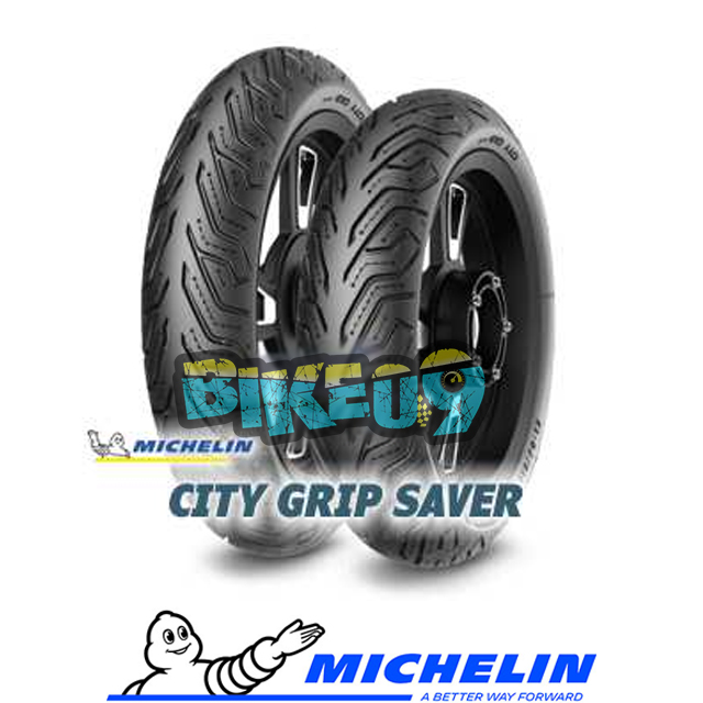 미쉐린 CITY GRIP SAVER 100/80 - 14 48S F TL - 오토바이 타이어 부품