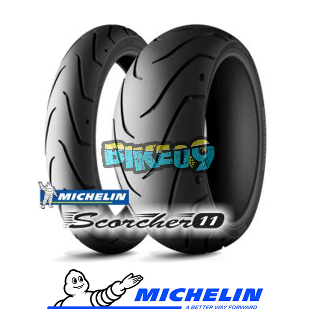 미쉐린 100/80 - 17 52H SCORCHER 11 F TL - 오토바이 타이어 부품