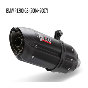 미브 R1200GS 블랙 스틸 슬립온 (2004-2007) 수오노 머플러 BMW