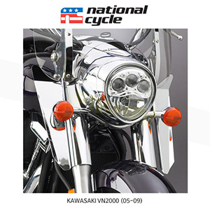 네셔널싸이클 가와사키 KAWASAKI VN2000 (05-09) 스위치 블레이드 윈드쉴드용 윈드디플렉터 N76603