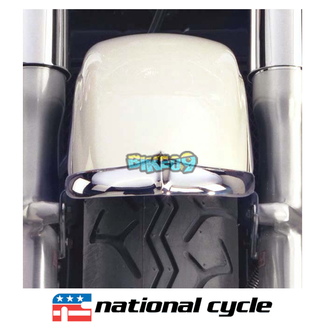 네셔널싸이클 가와사키 VN800 벌칸 클래식 96-05 캐스트 프론트 펜더 팁 - 스크린 오토바이 튜닝 부품 N719