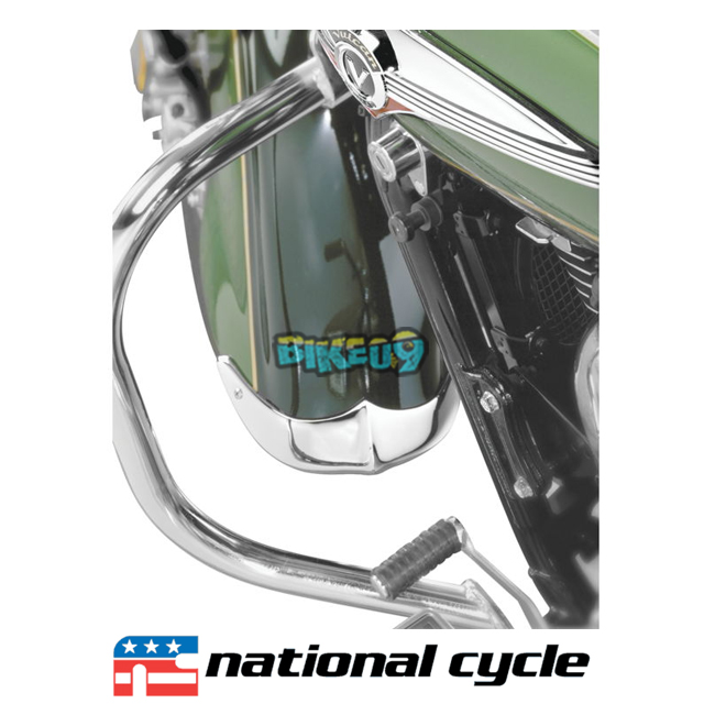 네셔널싸이클 가와사키 VN1600 벌칸 노마드 05-08 캐스트 프론트 펜더 팁 - 스크린 오토바이 튜닝 부품 N739RF
