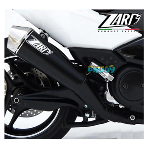 ZARD INOX 세라믹 블랙 레이싱 컴플리트 EXHAUST 시스템 - 야마하 티맥스 530 (12-14) 오토바이 부품 튜닝 파츠 ZY094SKR-B