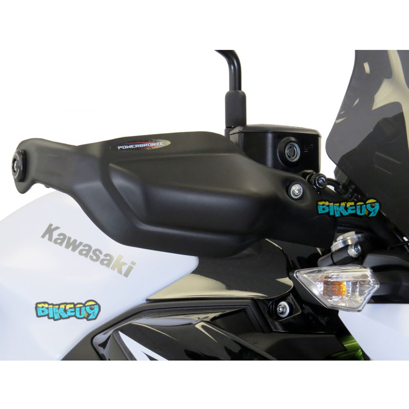 파워브론즈 핸드 가드 가와사키 Z650 17-22 - 윈드 스크린 오토바이 튜닝 부품 380-K102