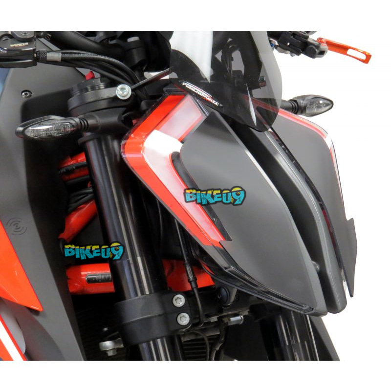 파워브론즈 헤드라이트 프로텍터 KTM 1290 슈퍼 듀크 R 20-22 - 윈드 스크린 오토바이 튜닝 부품 440-KT626A