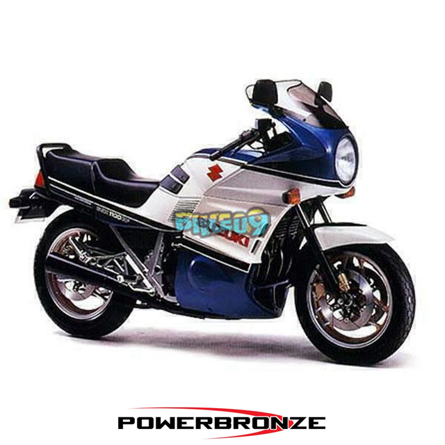 파워브론즈 스탠다드 스즈키 GSX1100 ESD 83-85 - 윈드 스크린 오토바이 튜닝 부품 410-S137