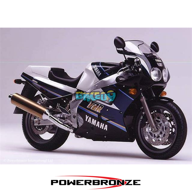 파워브론즈 스탠다드 야마하 FZR1000 EX-UP 89-90 - 윈드 스크린 오토바이 튜닝 부품 410-Y135