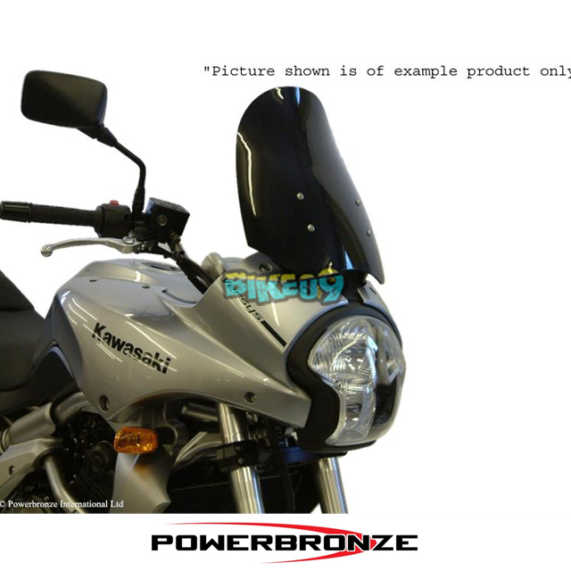 파워브론즈 플립 가와사키 ZXR750 91-92 - 윈드 스크린 오토바이 튜닝 부품 420-K119
