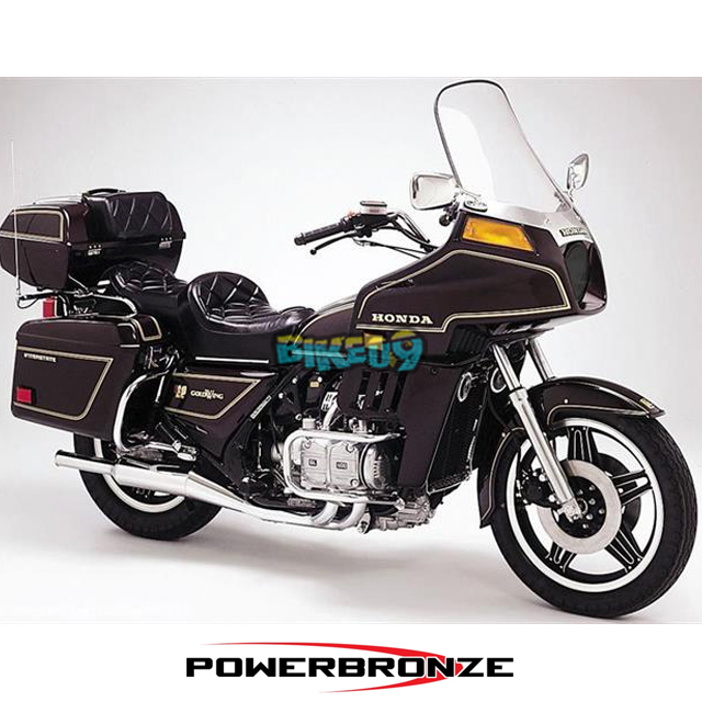 파워브론즈 헤드라이트 프로텍터 혼다 GL1200 - 윈드 스크린 오토바이 튜닝 부품 440-H027