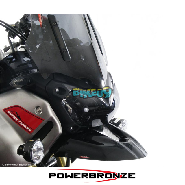 파워브론즈 헤드라이트 프로텍터 야마하 XT1200Z 슈퍼 테네레 10-17 - 윈드 스크린 오토바이 튜닝 부품 440-Y520