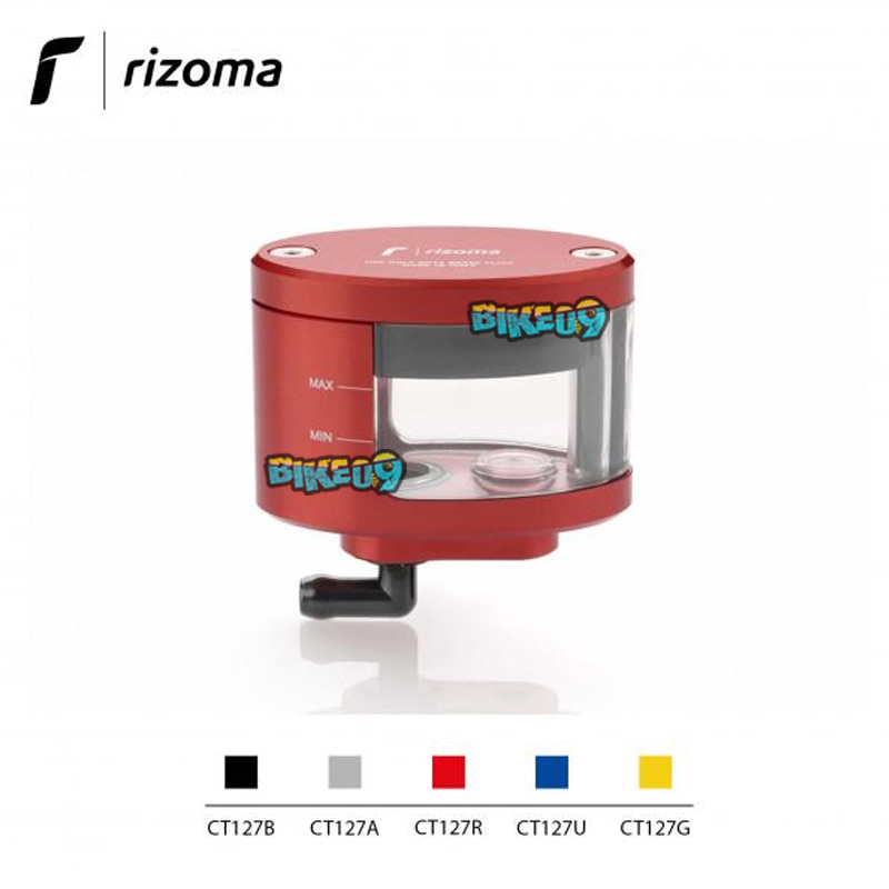 리조마 오일 플루이드 리저바이어 마스터 실린더 RED 윈도우 - 오토바이 튜닝 부품 CT127R