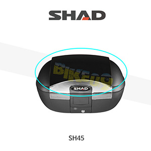 SHAD 샤드 탑케이스 SH45 변환 케이스 커버 (메탈블랙) D1B45E21