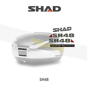 SHAD 샤드 탑케이스 SH48 보수용 스티커 세트 D1B482ETR