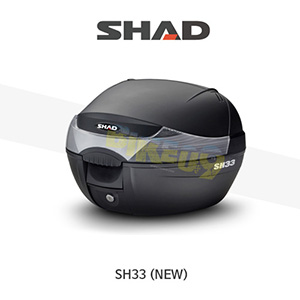 SHAD 샤드 탑케이스 SH33 NEW 기본사양 (무광 검정) D0B33200