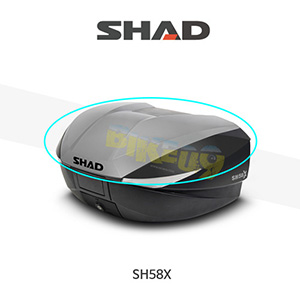 SHAD 샤드 탑케이스 SH58X 변환 케이스 커버 (티타늄) D1B58E15