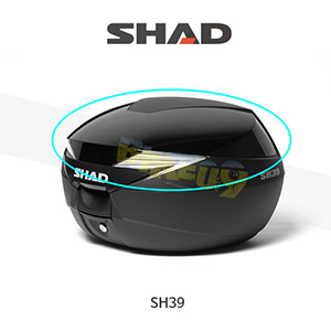 SHAD 샤드 탑케이스 SH39 변환 케이스 커버 (메탈블랙) D1B39E21