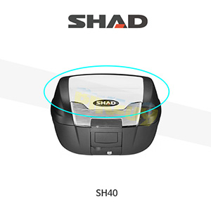 SHAD 샤드 탑케이스 SH40 변환 케이스 커버 (화이트) D1B40E08