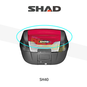 SHAD 샤드 탑케이스 SH40 변환 케이스 커버 (레드) D1B40E09
