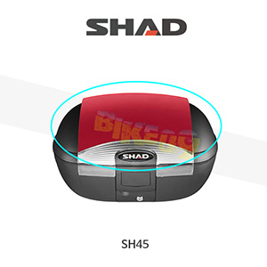 SHAD 샤드 탑케이스 SH45 변환 케이스 커버 (레드) D1B45E09