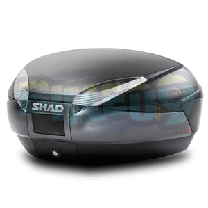 샤드 SH48 탑 박스 블랙 / 다크 그레이 - 샤드 오토바이 탑박스 싸이드 케이스 가방 브라켓 D0B48300