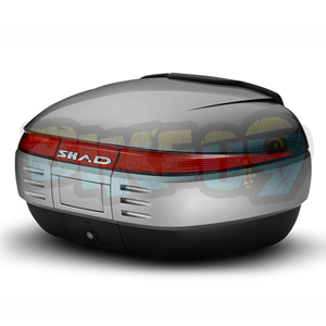 샤드 SH50 실버 탑 박스 커버 케이스 액세서리 - 샤드 오토바이 탑박스 싸이드 케이스 가방 브라켓 D1B50E05