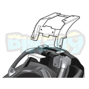 피아지오 MP3 250 RL (07-21) 탑 박스 피팅 키트 - 샤드 오토바이 탑박스 싸이드 케이스 가방 브라켓 V0MP10ST