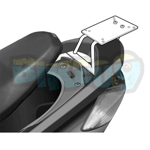 야마하 시그너스 X 125 (07-16) 탑 박스 피팅 키트 - 샤드 오토바이 탑박스 싸이드 케이스 가방 브라켓 Y0CY17ST