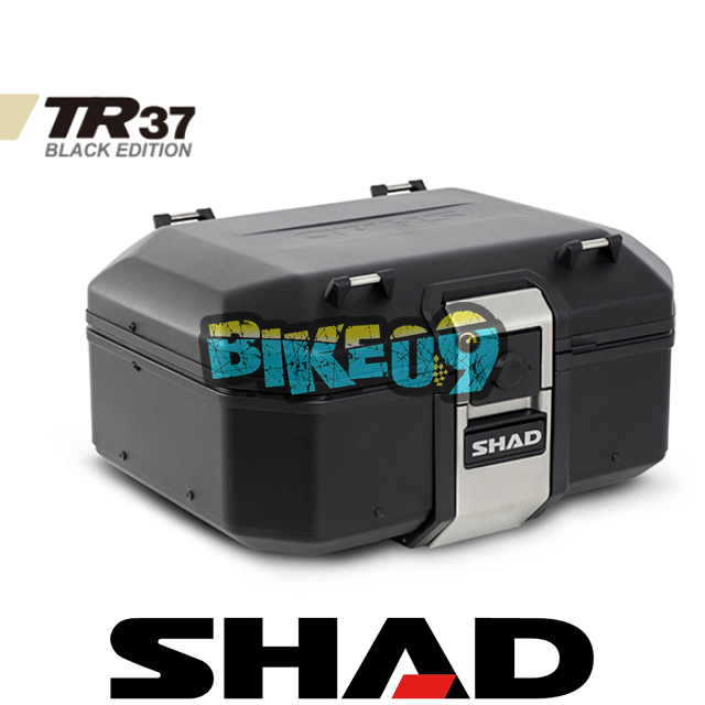 샤드 테라 블랙 에디션 탑케이스 TR37(D0TR37100B) - 오토바이 튜닝 부품