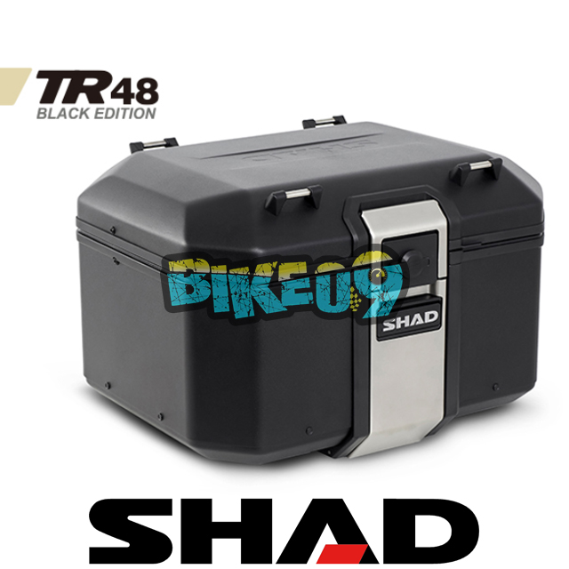 샤드 테라 블랙 에디션 탑케이스 TR48(D0TR48100B) - 오토바이 튜닝 부품