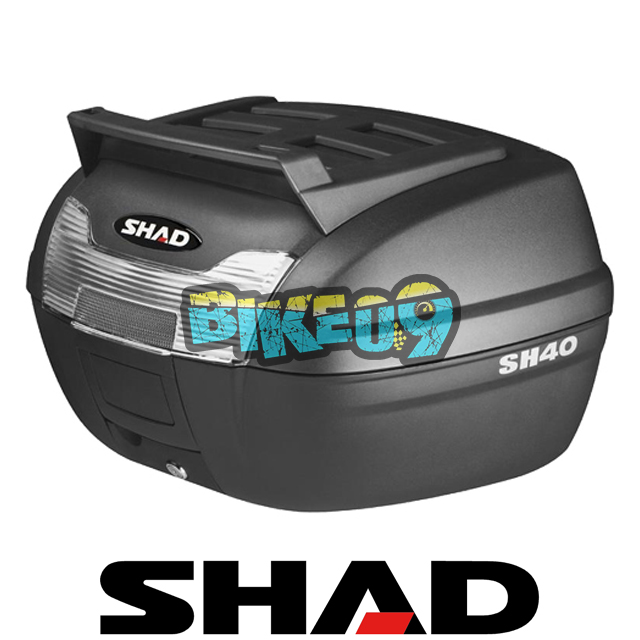 샤드 탑케이스 SH40 카고 기본사양 (무광 검정) D0B40199 - 오토바이 튜닝 부품