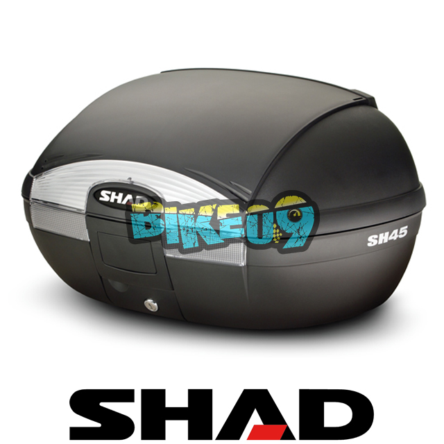 샤드 탑케이스 SH45 기본사양 (무광 검정) D0B45100 - 오토바이 튜닝 부품