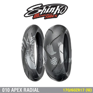 오토바이 타이어 신코타이어 010 APEX RADIAL 170/60-17 (뒤)