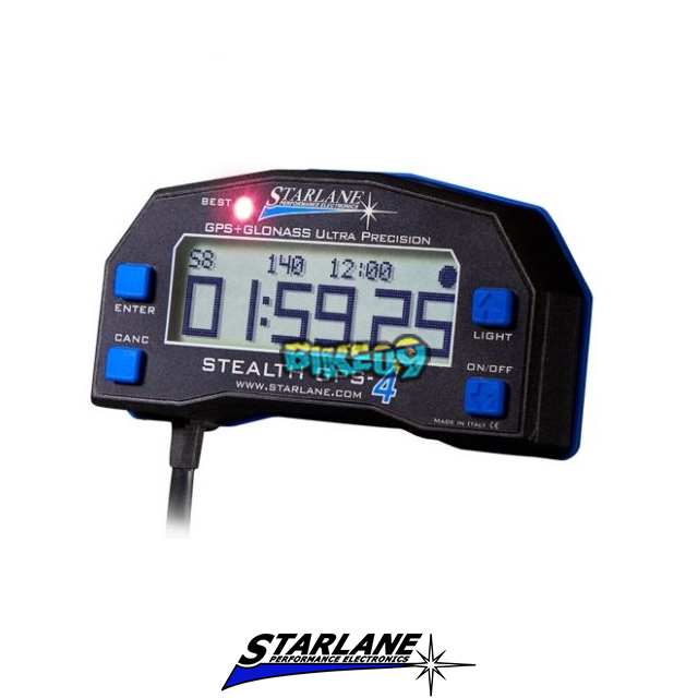 스타레인 STEALTH Gps-4 Lite Gps Chronometer - 경기용 오토바이 튜닝 부품 CSTHGPS4LT