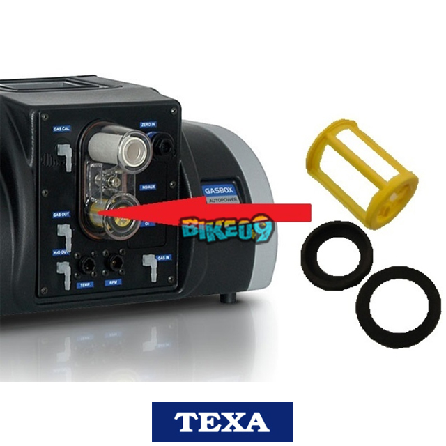 텍사 튜브형 네트 필터 (씰 포함) - 오토바이 진단 정비 스캐너 부품 SL51044