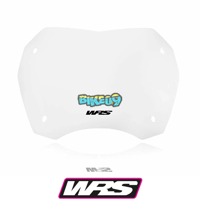 WRS 스포츠 윈드스크린 혼다 SH 300 15-21 (색상 옵션 : 다크스모크/투명) - 윈드쉴드 오토바이 튜닝 부품 HO020