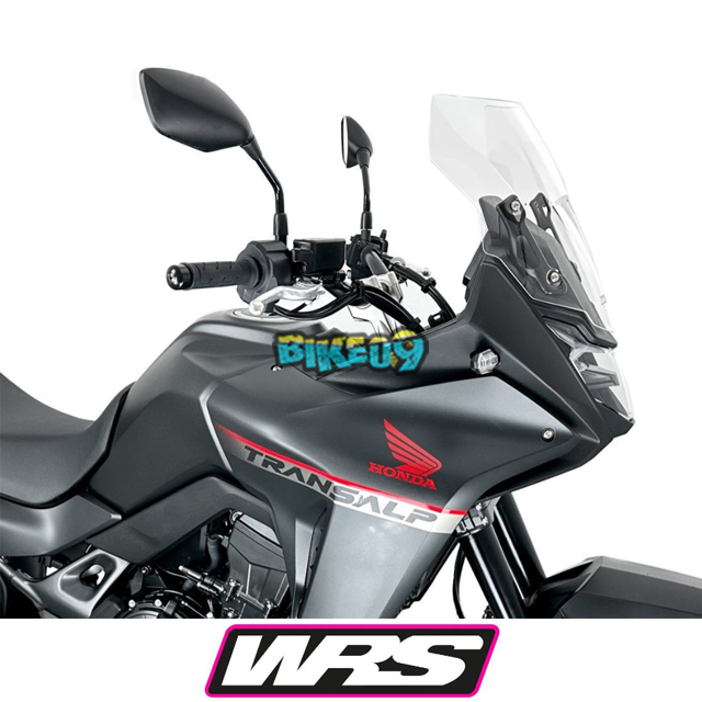 WRS 윈드스크린 스포츠 혼다 XL 750 트랜스알프 23-24 (색상 옵션 : 스모크/다크스모크/옐로우/투명) - 윈드쉴드 오토바이 튜닝 부품 HO063