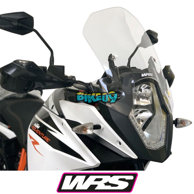 WRS 인터미디움 윈드스크린 KTM 1050/1090/1190 어드벤처 (색상 옵션 : 스모크/투명) - 윈드쉴드 오토바이 튜닝 부품 KT002