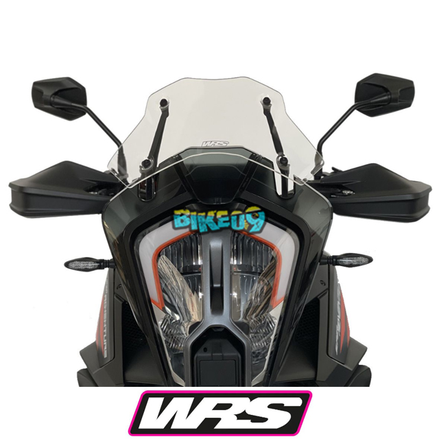 WRS 스포츠 윈드스크린 KTM 1290 슈퍼 어드벤처 21-24 (색상 옵션 : 다크스모크/투명) - 윈드쉴드 오토바이 튜닝 부품 KT010