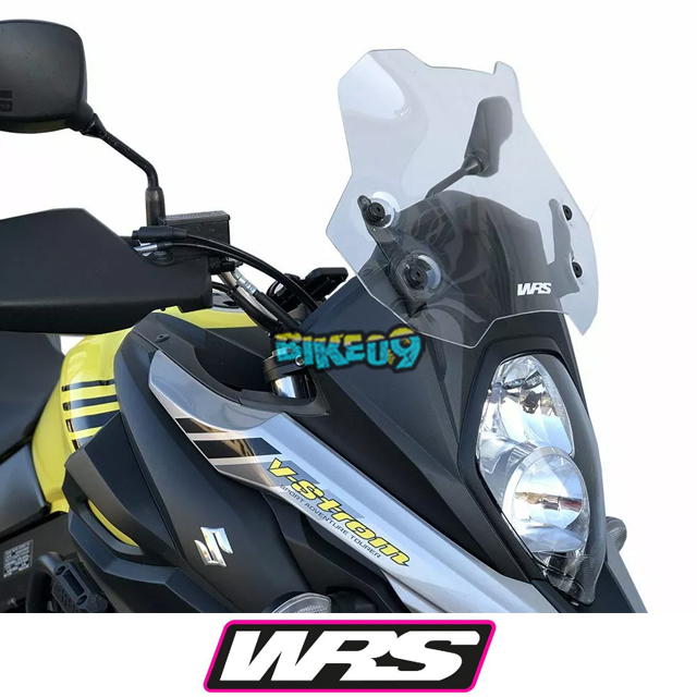 WRS 스포츠 윈드스크린 스즈키 브이스트롬 650 / XT 17-24 (색상 옵션 : 스모크/투명) - 윈드쉴드 오토바이 튜닝 부품 SU004