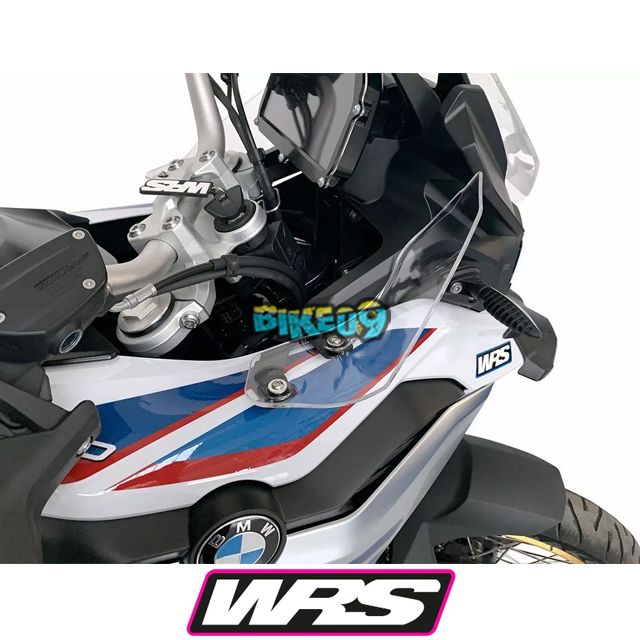 WRS 사이드 디플렉터 BMW F750GS / F850GS 18-23 (색상 옵션 : 스모크/다크스모크/옐로우/투명) - 윈드쉴드 윈드스크린 오토바이 튜닝 부품 BM060