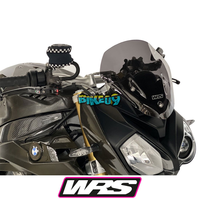 WRS 스포츠 윈드스크린 BMW S 1000 R 14-20 (색상 옵션 : 다크스모크/옐로우/매트블랙) - 윈드쉴드 오토바이 튜닝 부품 BM068