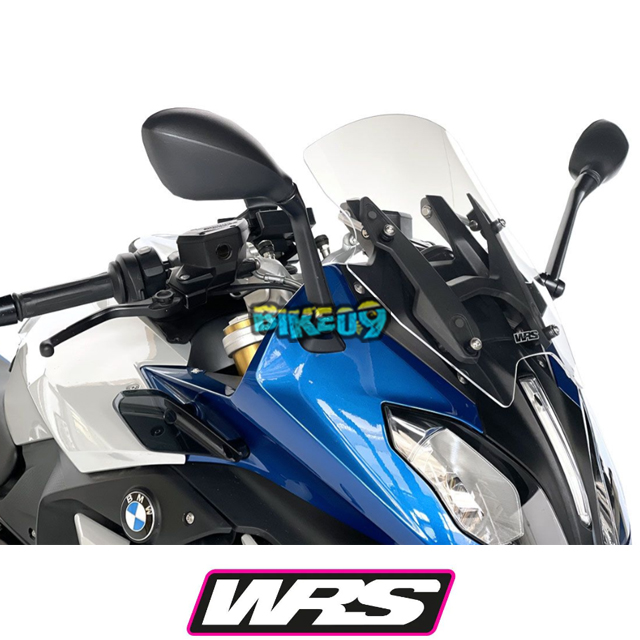 WRS 스포츠 윈드스크린 BMW R 1200 RS 15-18 / R 1250 RS 18-24 (색상 옵션 : 다크스모크/투명) - 윈드쉴드 오토바이 튜닝 부품 BM072