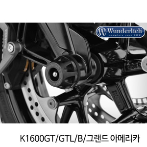 분덜리히 BMW 모토라드 K1600GT GTL B 그랜드 아메리카 크래쉬 프로텍터 더블쇽 더블쇽 블랙 42154-002