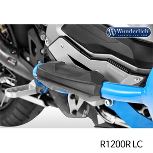 분덜리히 BMW 모토라드 R1200R LC 크래쉬 바 슬라이드 패드 (pair) - 25mm 블랙 35833-002