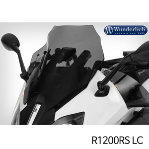 분덜리히 BMW 모토라드 R1200RS LC 플로우젯 윈드쉴드 스포츠 스모크 그레이 43956-202