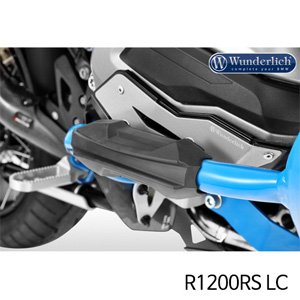 분덜리히 BMW 모토라드 R1200RS LC 크래쉬 바 슬라이드 패드 (pair) - 25mm 블랙 35833-002